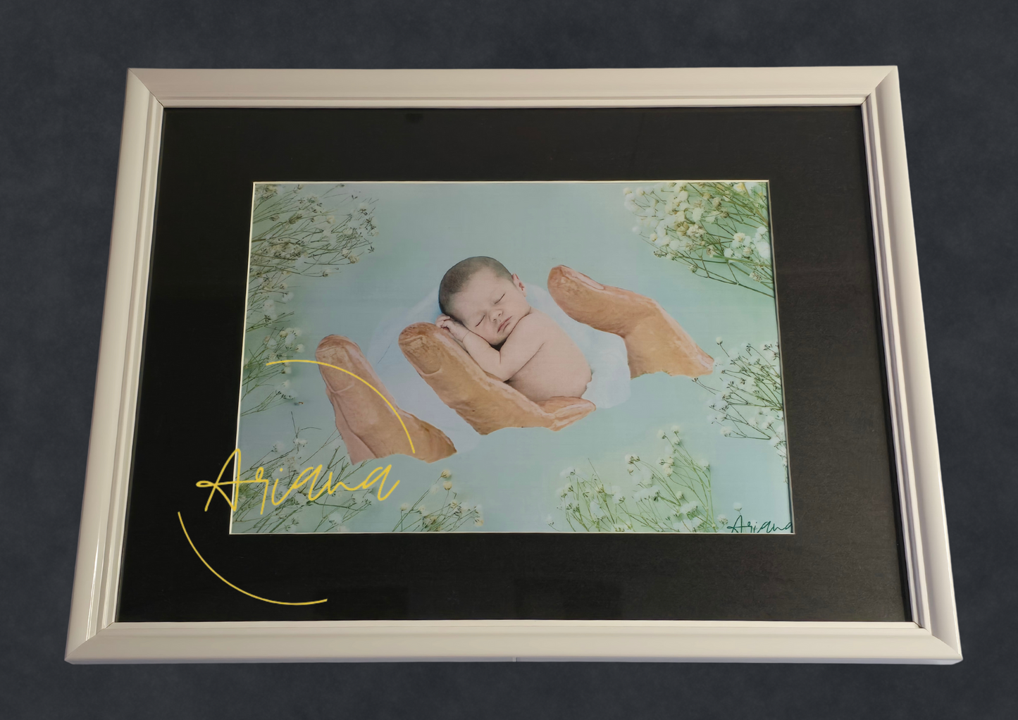Poster | Welcome little one | mint