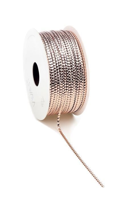 Circle koord in glanzend roségoud, 3 mm dik – 1 meter lang – Liefs en Lintjes