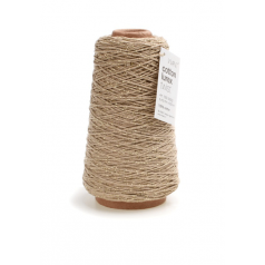Koord Lurex Twist in taupe en goud, 2 mm dik – 5 meter lang – Liefs en Lintjes