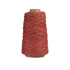 Koord Lurex Twist in terra en goud, 2 mm dik – 5 meter lang – Liefs en Lintjes