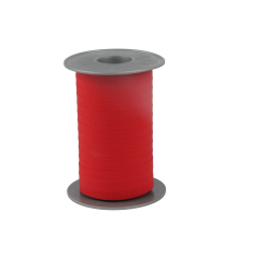 Glitter krullint in rood, 10 mm breed – 5 meter lang – Liefs en Lintjes
