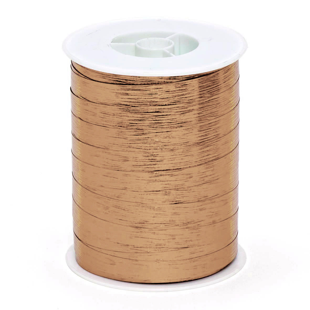 Krullint koper metallic glans 10 mm – Liefs en Lintjes