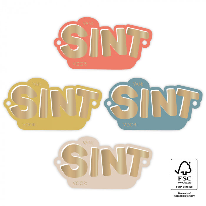 Cadeaukaartjes set - sint