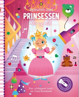Kinderboek Speuren met Prinsessen met prinses Sofie en kartonnen zaklamp – Liefs en Lintjes