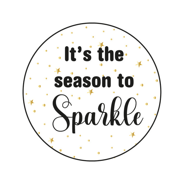 Stickers FG it's the season to sparkle