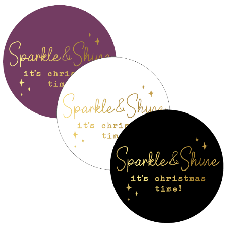 Stickers Sparkle & Shine It's christmas time!