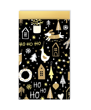 Cadeauzakjes christmas doodles M