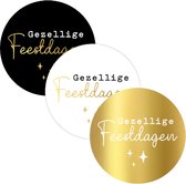 Stickers Gezellige feestdagen mix