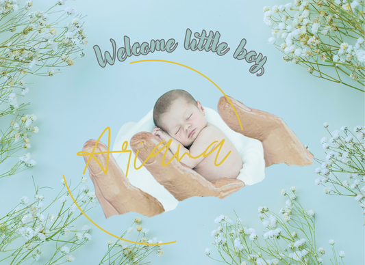 Kaart Welcome little boy