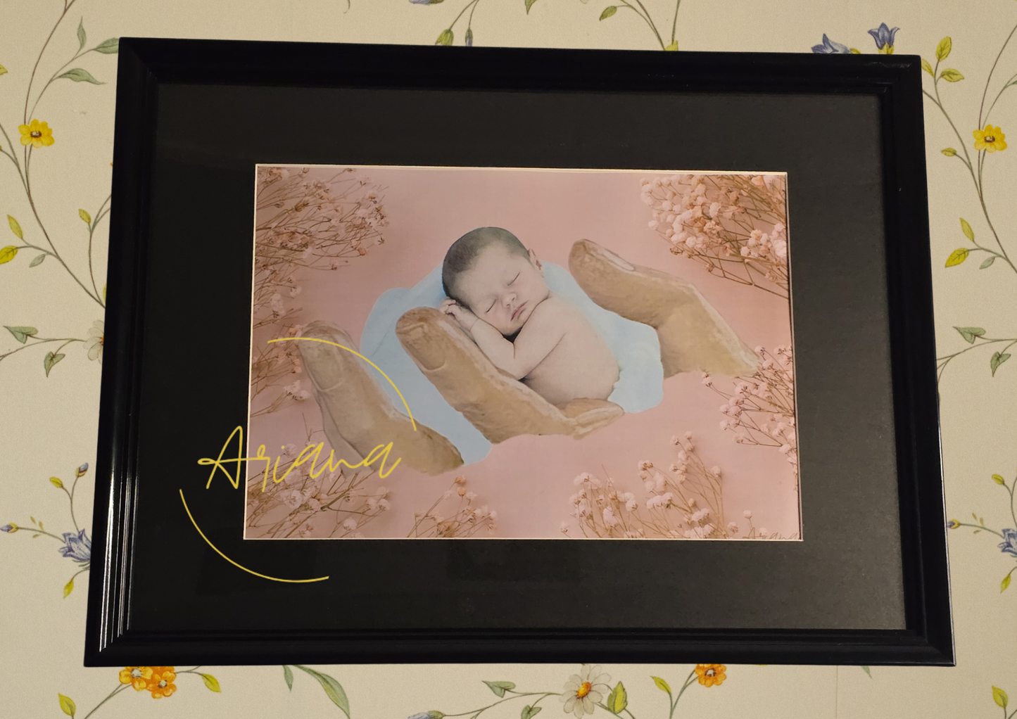 Poster | Welcome little one | pink