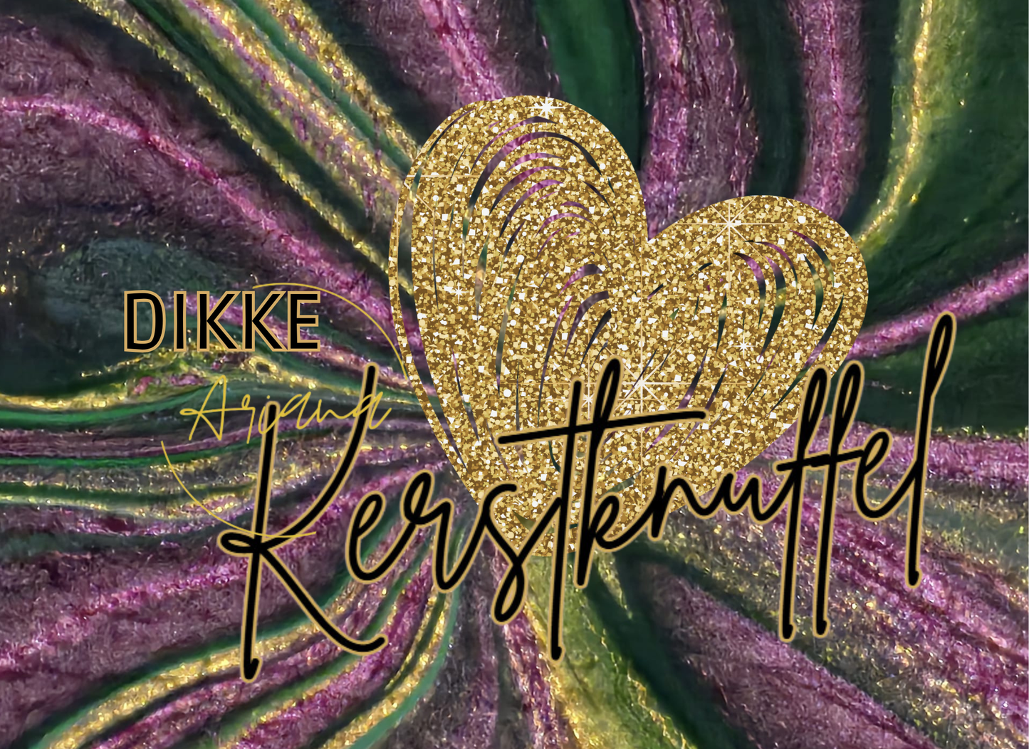 Kaart - Dikke Kerstknuffel