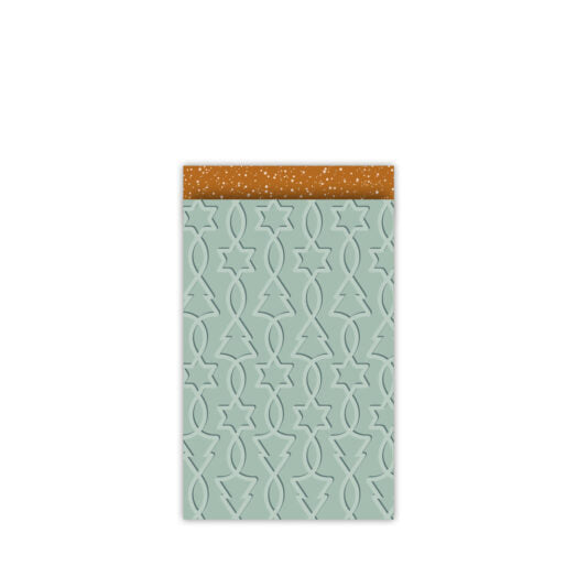 Cadeauzakjes trees & stars - mint  - M