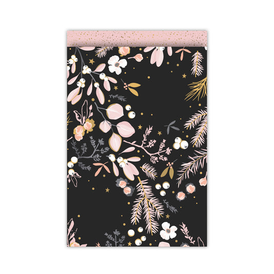 Cadeauzakjes - let's decorate zwart - L