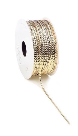 Circle koord in glanzend goud, 3 mm dik – 1 meter lang – Liefs en Lintjes