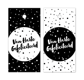 Label Van harte gefeliciteerd