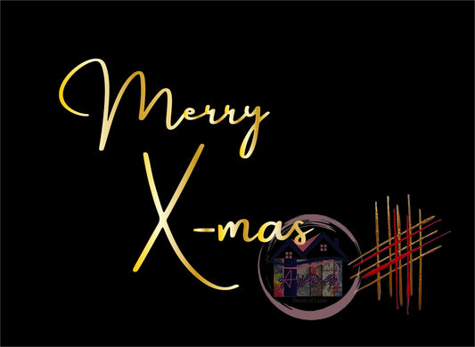Kaart - Merry X-mas