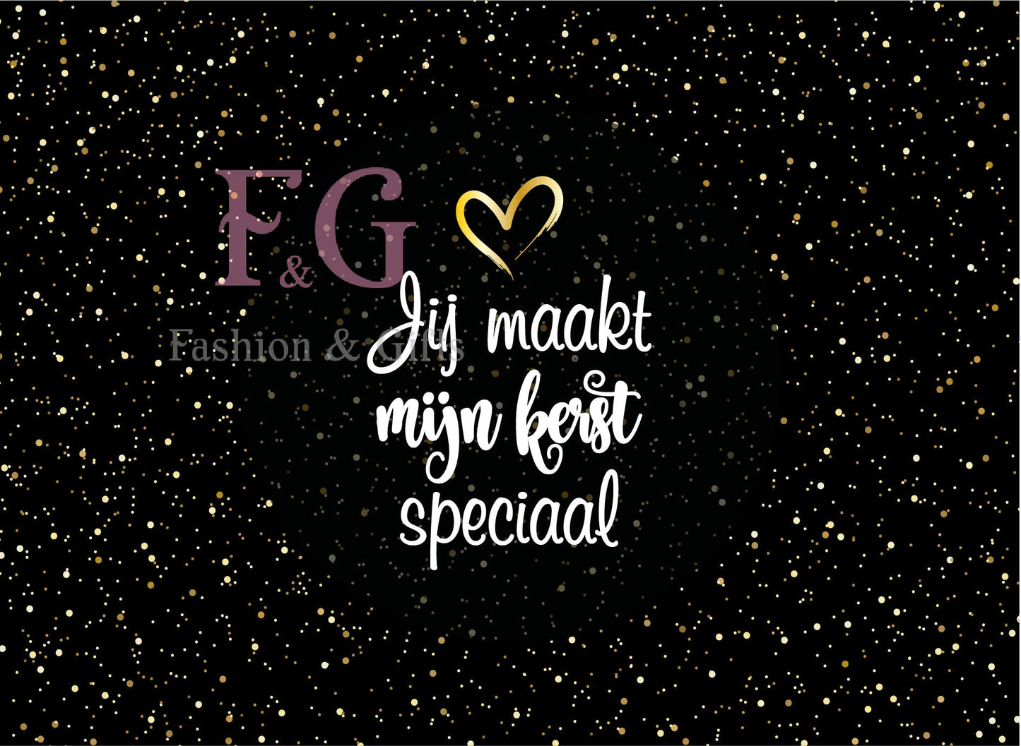 Kaart - FG Jij maakt mijn kerst speciaal