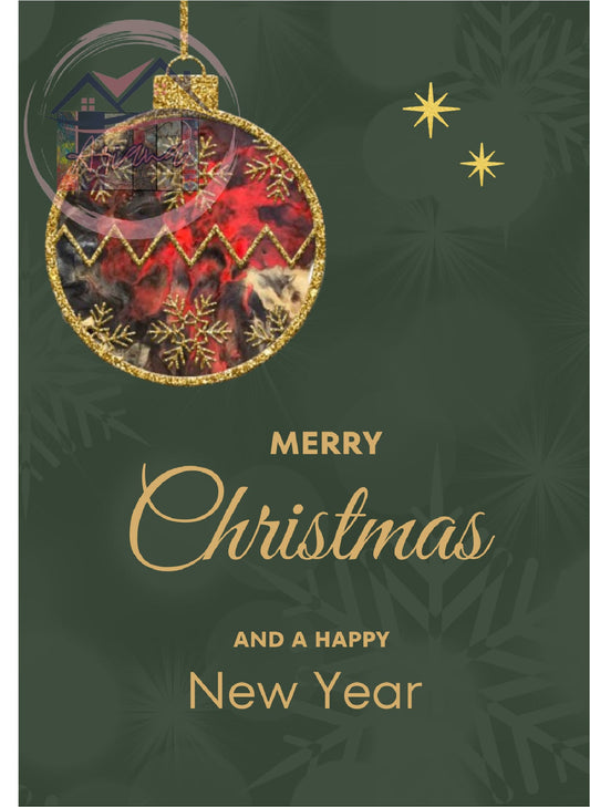 Kaart - Merry Christmas | staand
