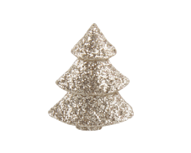 Kerstboom plakker | Champagne