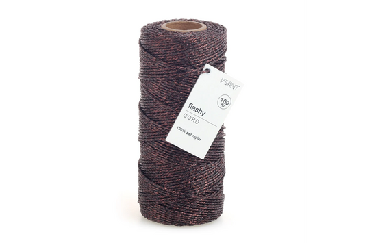 Flashy Koord – Bruin/Koper – 5 meter