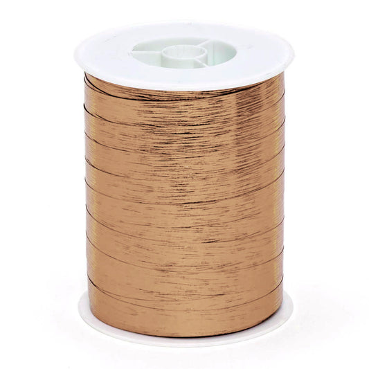 Krullint koper metallic glans 10 mm – Liefs en Lintjes