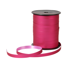 Krullint Silky Metal in magenta met glanzende metallic finish – 10 mm – 5 meter – Liefs en Lintjes