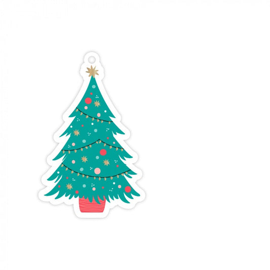 Cadeaukaartje - christmas tree
