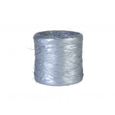 Raffia lint in zilver metallic – 5 meter – Liefs en Lintjes