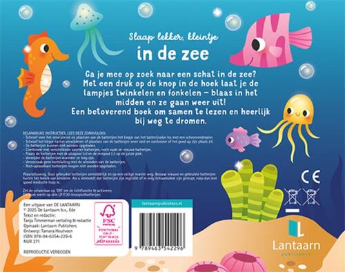 Slaap lekker, kleintje – In de zee kinderboek met lichtjes – Liefs en Lintjes