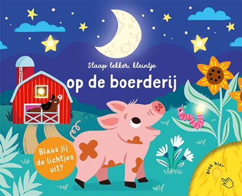 Slaap lekker, kleintje – Op de boerderij kinderboek met lichtjes – Liefs en Lintjes