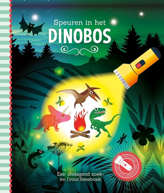 Kinderboek Speuren in het Dinobos met vrolijke dino’s – Liefs en Lintjes
