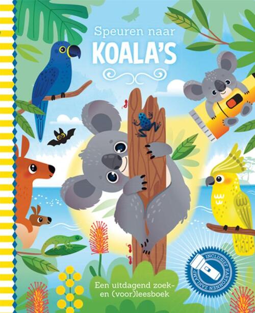 Speuren naar koala’s kinderboek met kartonnen zaklamp – Liefs en Lintjes