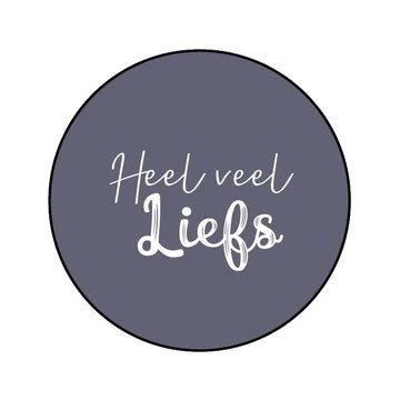 Sticker Heel Veel Liefs (45mm, Set van 10) – Liefs en Lintjes