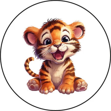 Stickers Baby Leeuw (45mm) – Liefs en Lintjes