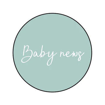 Stickers Baby News (45mm) – Liefs en Lintjes