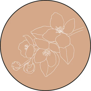 Stickers Bloemen (45mm) – Liefs en Lintjes