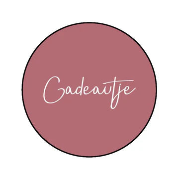 Stickers Cadeautje (45mm) – Liefs en Lintjes