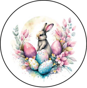Stickers Easter Bunny (45mm) – Liefs en Lintjes