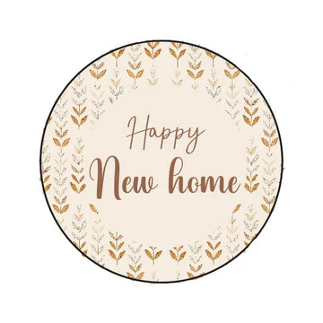 Stickers Happy New Home (45mm) – Liefs en Lintjes
