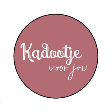 Stickers Kadootje Voor Jou 45mm - Liefs en Lintjes