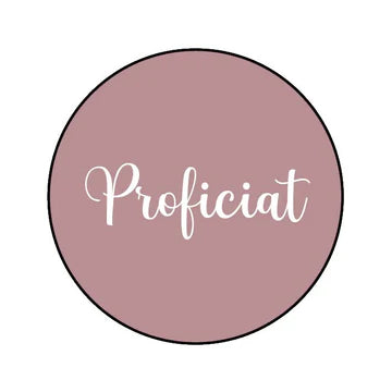 Proficiat stickers 45mm - Liefs en Lintjes