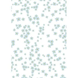 Seidenpapier „Retro Flowers“ – 5 Blatt