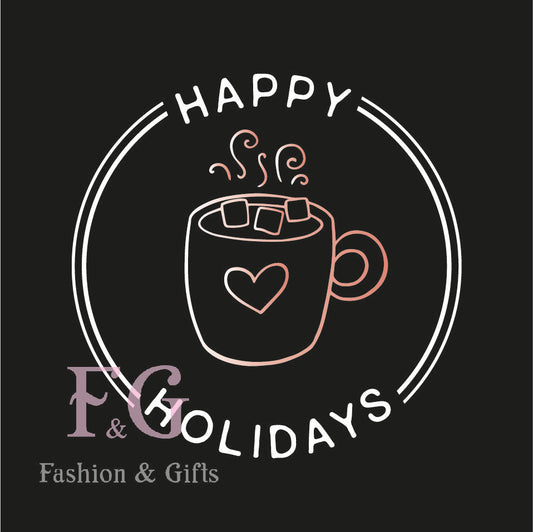 Cadeaukaartje - Happy holidays