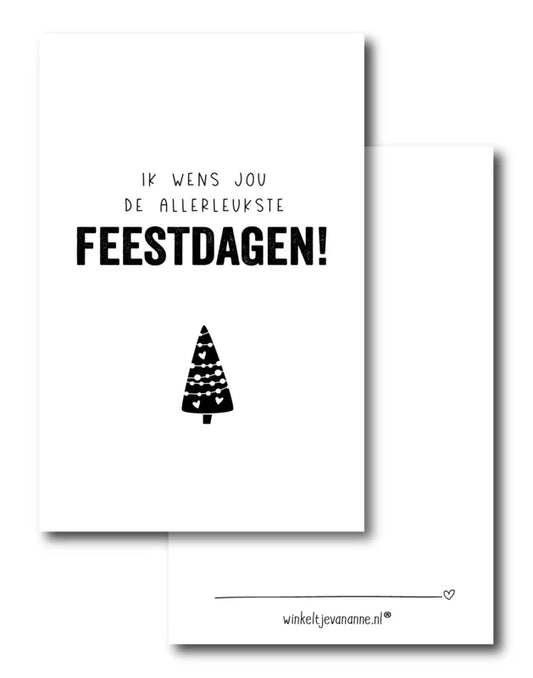 Cadeaukaartje - Allerleukste feestdagen