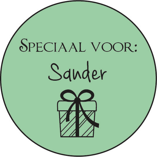 Persoonlijke sticker speciaal voor: cadeautje