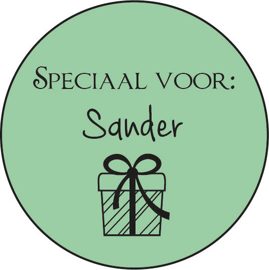 Persoonlijke sticker speciaal voor: cadeautje