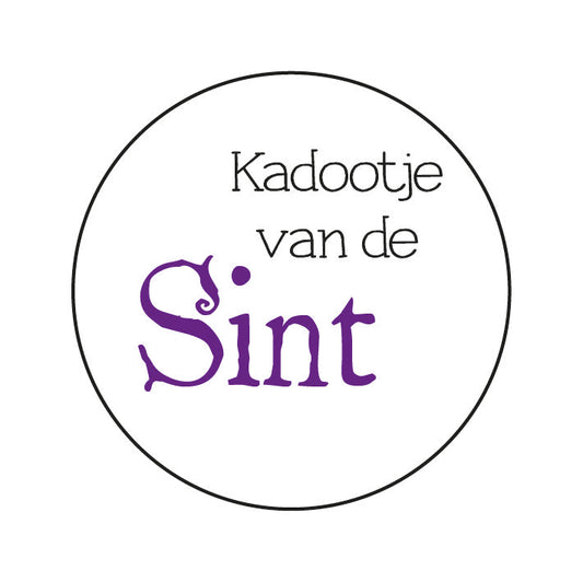 Stickers FG kadootje van de sint