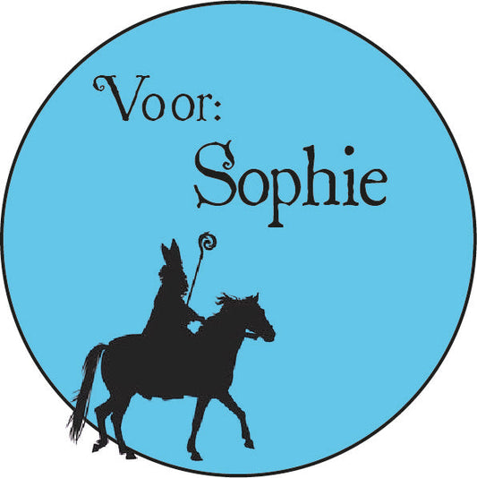 Persoonlijke sticker voor paard